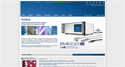 Desktop Screenshot of plasus.de